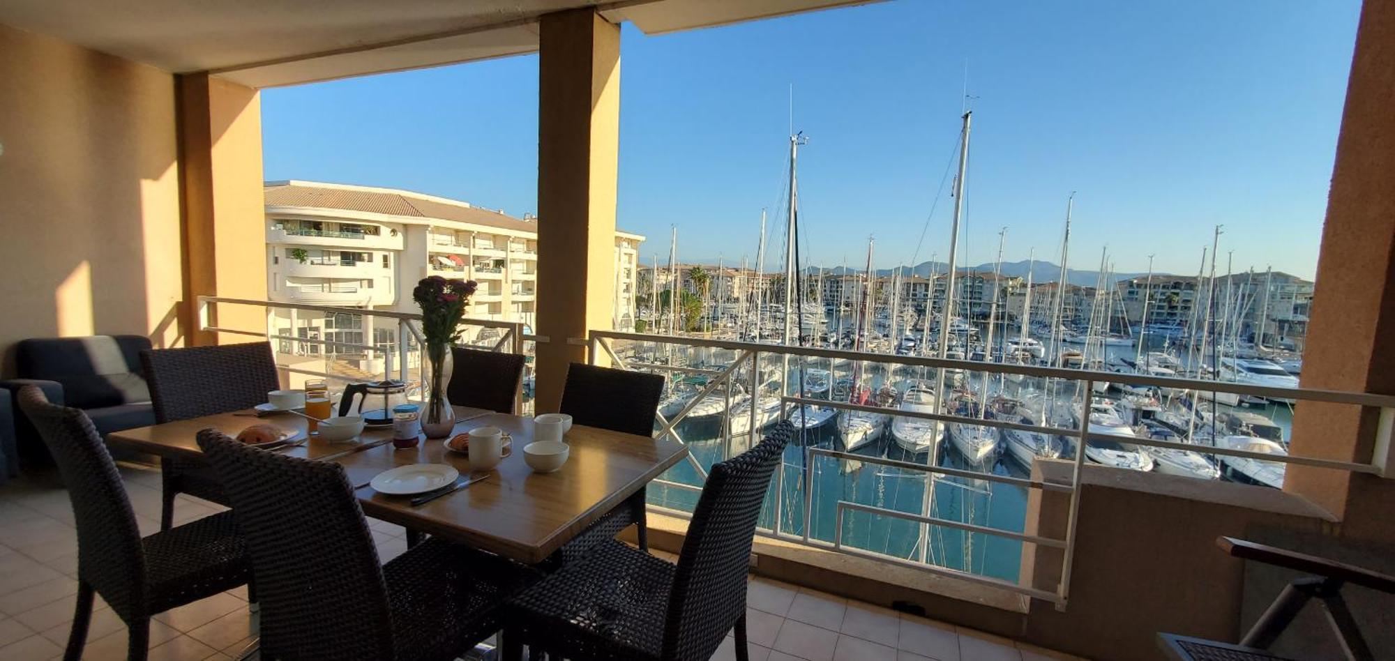 Residence Cap Hermes, Incroyable Vue Sur Le Port, Фрежус Екстер'єр фото